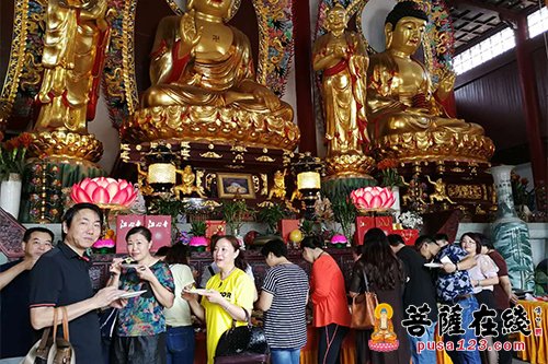 月饼全面升级 南通江心寺举行净素月饼品尝会