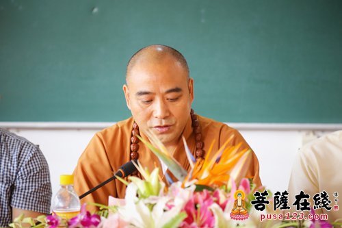 佛教-“爱国爱教 知恩报恩”上海佛学院举行2017新僧开学典礼