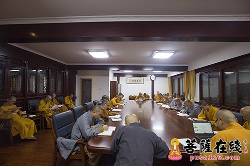 佛教-坚持爱国爱教方针 普陀山佛协学习新修订《宗教事务条例》