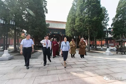 孙春兰-中国藏语系高级佛学院成立30周年 孙春兰部长提出殷切希望