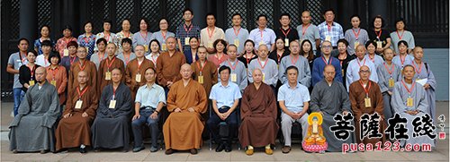 佛教-山东青州市佛协换届 本悟大和尚当选会长