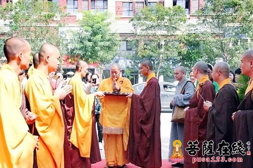 佛教-河北省安平县保安禅寺举行新任住持晋院仪式