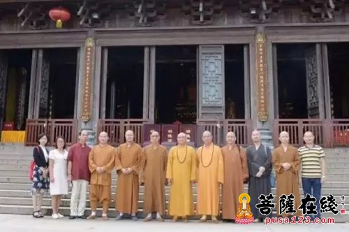 佛教-广东省佛教协会常务副会长宏满大和尚一行赴西樵山宝峰寺调研