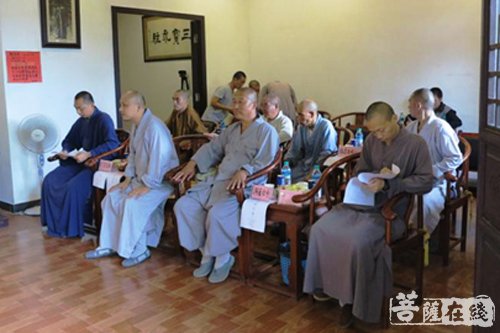 佛教-青原山净居寺学习新修订《宗教事务条例》