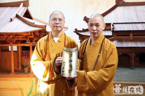佛教-厦门太平岩寺住持世澄法师一行参访多伦多湛山精舍