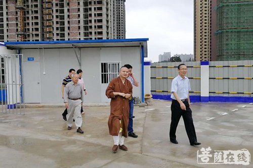时政-安徽省宗教局副局长袁家跃赴宣城小九华调研指导