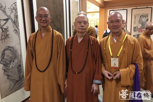 佛教-本性法师随中国佛教协会特组赴台交流团从高雄到台北之行