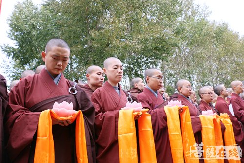 佛教-妙德老和尚荼毗法会在五台山碧山寺举行