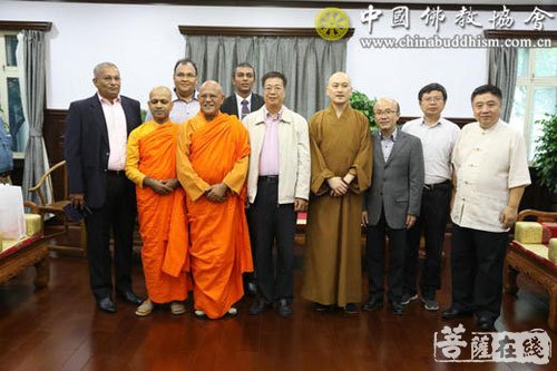 佛教-斯里兰卡乌帕提萨访华代表团参访金陵刻经处