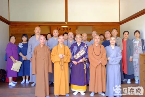 天童寺-天童寺诚信大和尚一行赴日访问奈良东大寺、唐招提寺