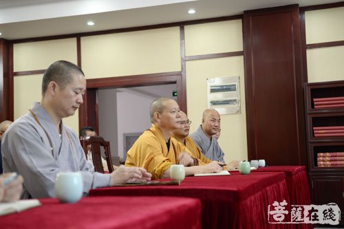 佛教-佛教协会在宝陀讲寺举行2017年书画培训班
