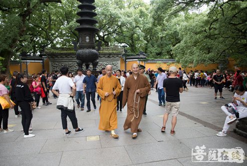 普陀山-普陀山佛教协会联合多部门检查全山寺院安全保障工作