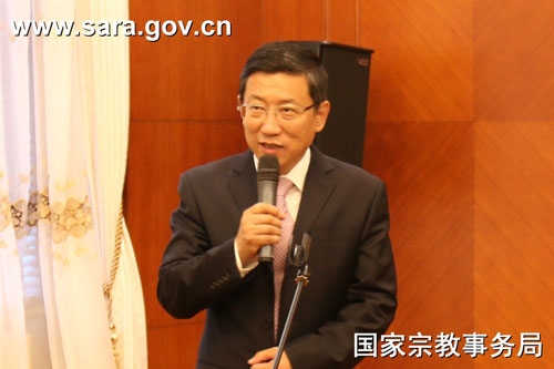 时政-蒋坚永副局长会见港澳宗教界国庆访京团一行