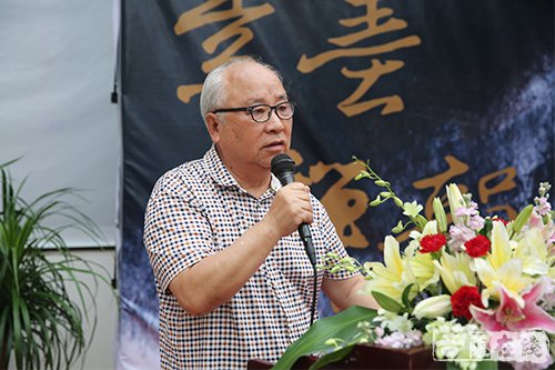 艺术-翰墨飘香 七宝教寺举行“清秋素墨禅韵”书画展