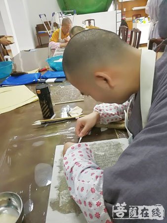佛教-“第一期全国佛教古籍修复技术”培训班在成都文殊院圆满结业