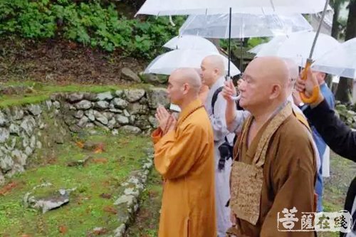 佛教-天童禅寺方丈诚信大和尚一行赴日访问福井宝庆寺