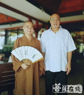佛教-苏里南总统鲍德瑟会见陕西佛教协会副会长隆道大和尚一行