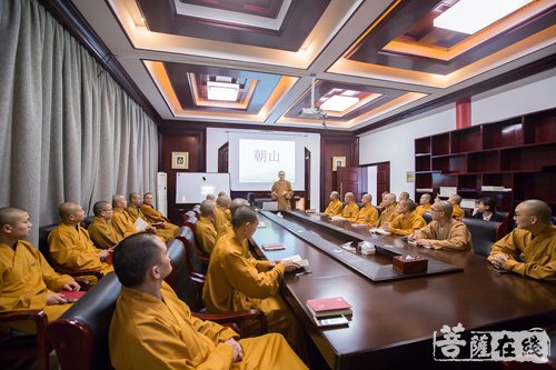 法华寺-法华寺印可法师特邀南京天隆寺慧中法师交流朝山活动