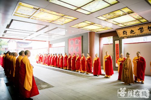 中国佛教-中国佛教协会副会长纯一法师参访玉佛禅寺