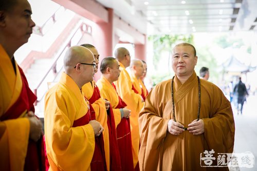 中国佛教-中国佛教协会副会长纯一法师参访玉佛禅寺