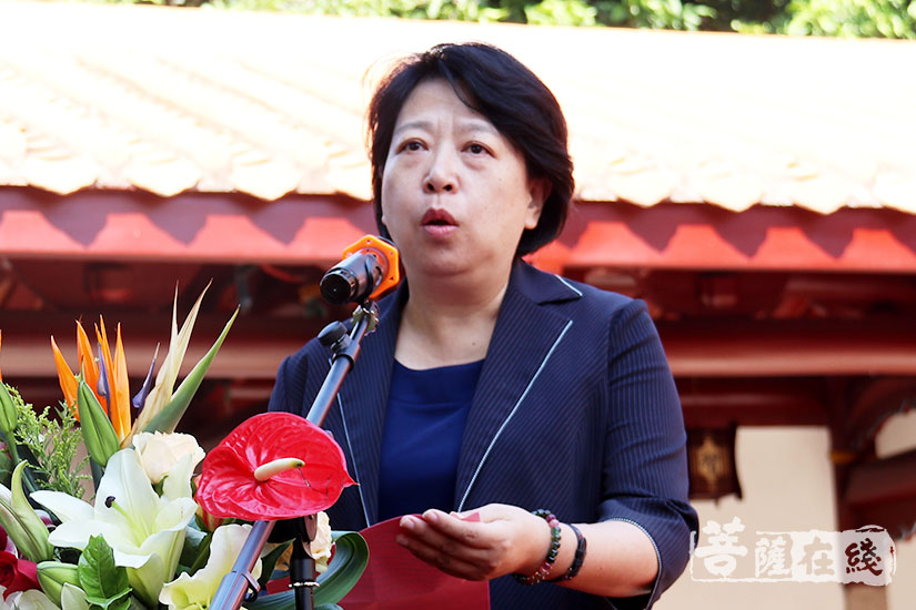 泉州市政府副市长周真平致辞(图片来源