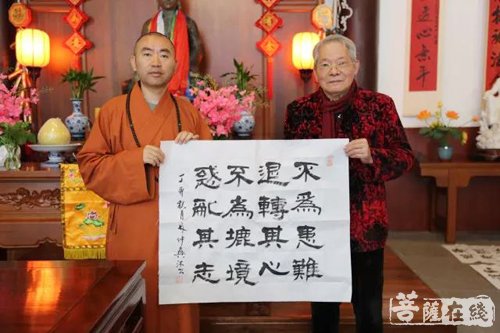 宁国-宣教弘法 文化传承 上海6位书画家赴宁国禅寺参访