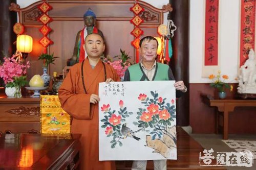 宁国-宣教弘法 文化传承 上海6位书画家赴宁国禅寺参访