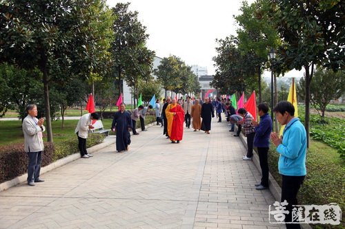 佛教-适逢重阳 苏州灵岩山寺佛教安养院举行成立五周年庆典