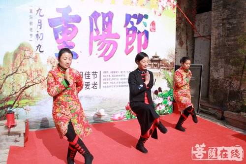 佛教-九九重阳节 金风飘菊蕊 邢台龙华禅寺慈善慰问活动