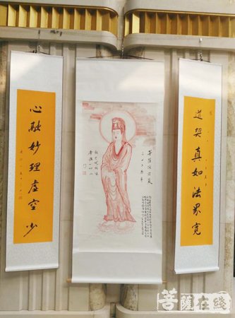 佛教-不忘初心 周晶禅意书画展在山东临沂开幕
