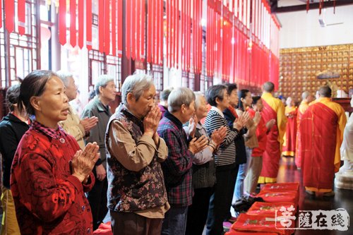 上海活动-秉承慈悲行孝 上海玉佛禅寺与觉群文教基金会举办重阳节敬老活动