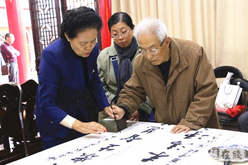 佛教-海安佛教书画院揭牌 达霖法师担任院长