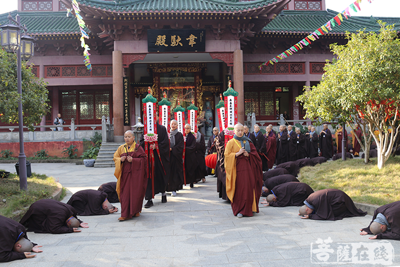 【高清图集】江西抚州大金山寺正授沙弥尼戒