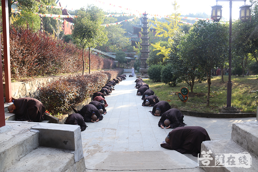 【高清图集】江西抚州大金山寺正授沙弥尼戒