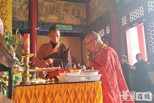 观世音菩萨圣号-山东安山寺举行观音菩萨出家日纪念法会 妙明法师主法