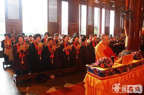 大佛寺-广州大佛寺观音出家法会圆满 耀智大和尚主法