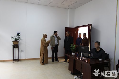 佛教-宁德市政协副主席黄家盛先生一行莅临资国寺参观指导调研