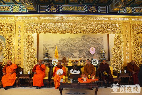 佛教-国宗局蒋坚永副局长会见各国高僧参访团