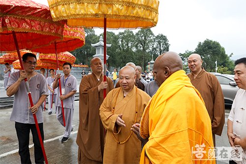 佛教-文明互鉴 斯里兰卡佛教三大教派代表团参访珠海普陀寺