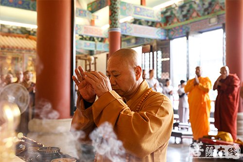 佛教-文明互鉴 斯里兰卡佛教三大教派代表团参访珠海普陀寺