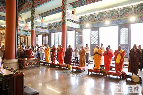 佛教-文明互鉴 斯里兰卡佛教三大教派代表团参访珠海普陀寺