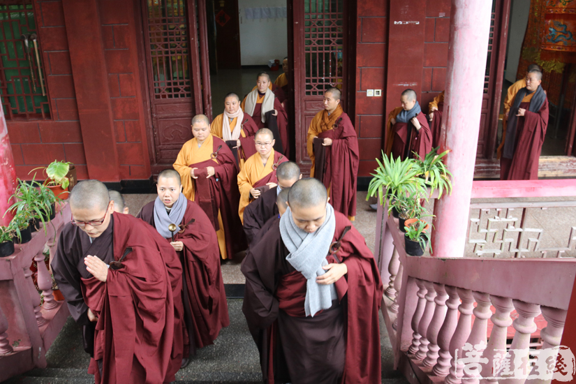 【高清图集】抚州大金山寺传授三坛大戒法会:请尊证十师,请十师斋