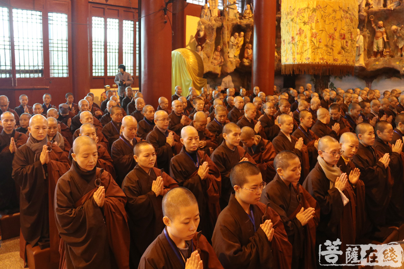 【高清图集】抚州大金山寺传授三坛大戒法会:请尊证十师,请十师斋