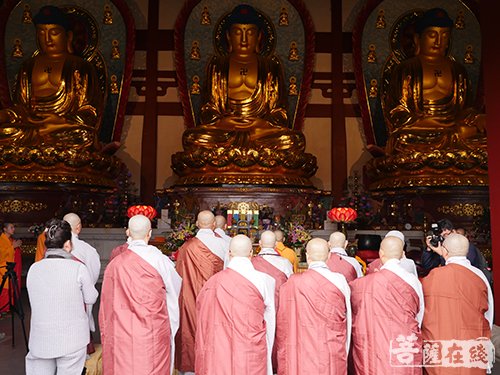 佛教-寻根礼祖 韩国佛教三论宗巡礼团参访福鼎资国寺