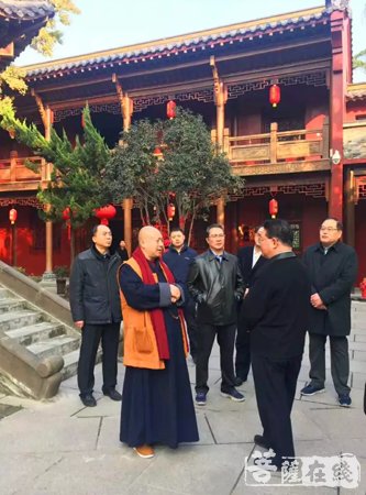 孙永波-黑龙江省人大常委会副主任孙永波一行参访合肥明教寺