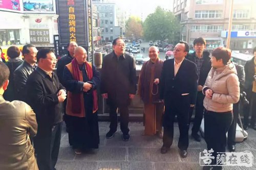 孙永波-黑龙江省人大常委会副主任孙永波一行参访合肥明教寺