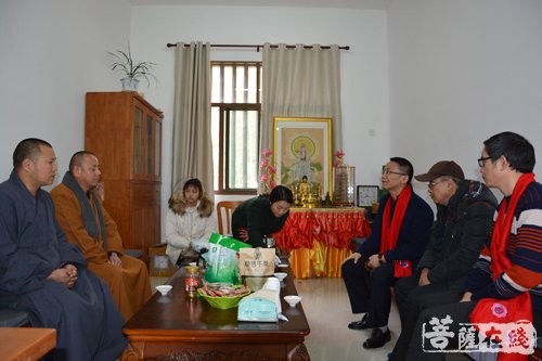 禅宗-吴言生率团参访司空山二祖寺 共话禅宗智慧