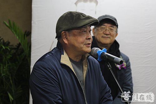 文化-走进丹青见般若 “《菩提般若》——张瑞根艺术展”在上海觉群书画院拉开帷幕
