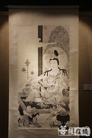 文化-走进丹青见般若 “《菩提般若》——张瑞根艺术展”在上海觉群书画院拉开帷幕
