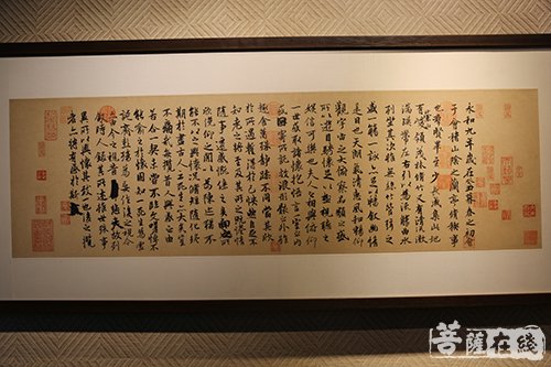 文化-走进丹青见般若 “《菩提般若》——张瑞根艺术展”在上海觉群书画院拉开帷幕